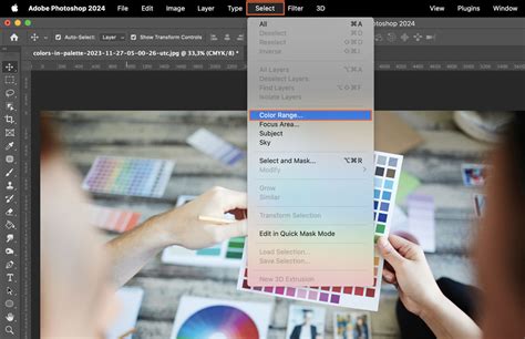 How to isolate colors in photoshop