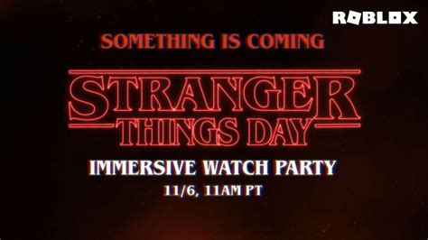 How to join Stranger Things Watch Party in Roblox Start date time and more