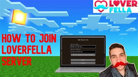How to join loverfellas minecraft server on ps4.  Click on "Add Server" and ente...