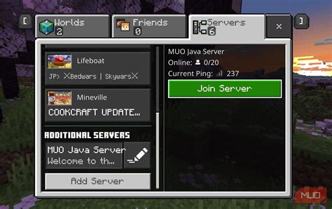How to join minecraft server java edition