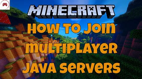 How to join multiplayer servers in minecraft