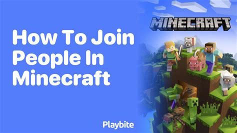 How to join people in minecraft