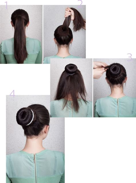 How to keep a bun in place