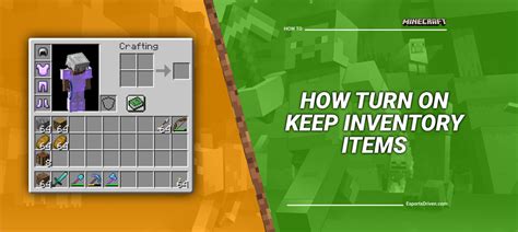How to keep inventory Article in Minecraft All details you need to know 