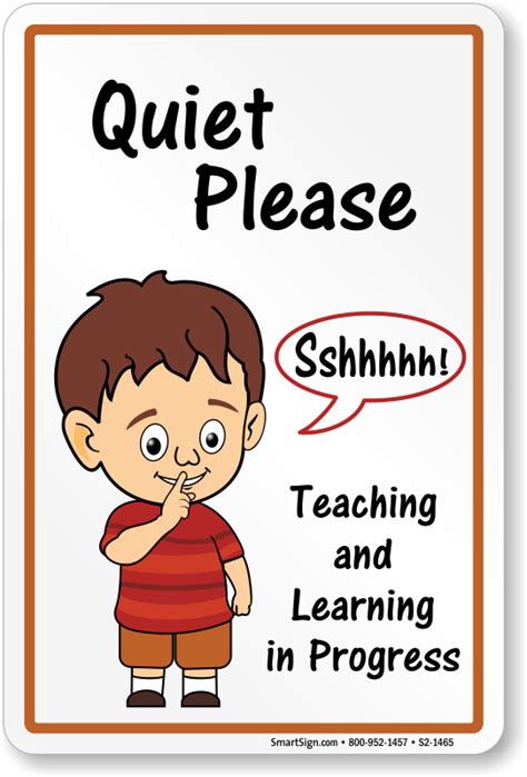 How to keep silence in classroom