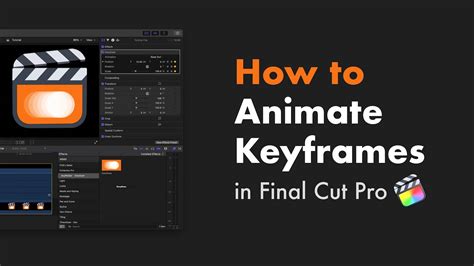 How to keyframe in final cut pro