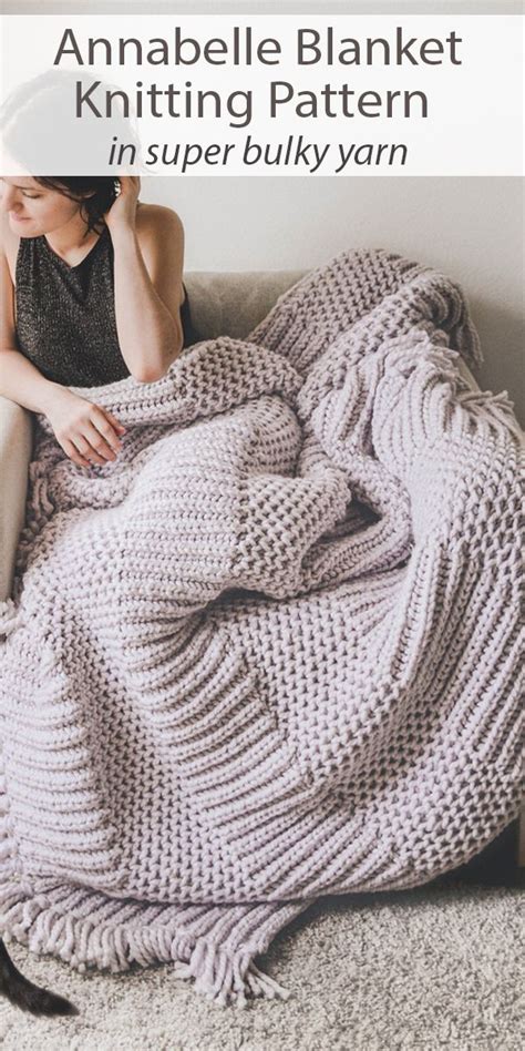 How to knit a basic blanket step by step with Knit Aid Wool and the