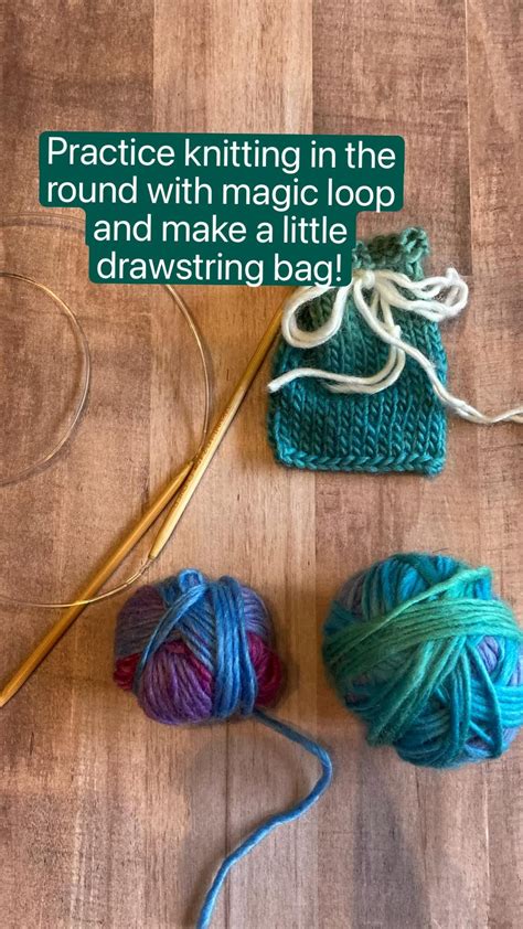 How to knit magic loop beginners easy tutorial Artofit