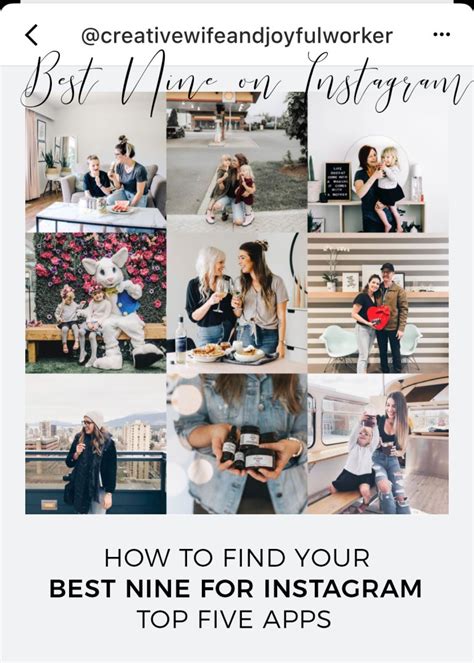 How to know best nine in instagram