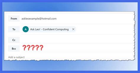 How to know if an email I receive has a BCC - Microsoft …