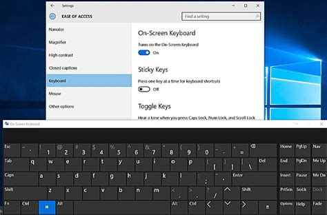 How to know keyboard layout.  You can use the On-Screen Using multiple...