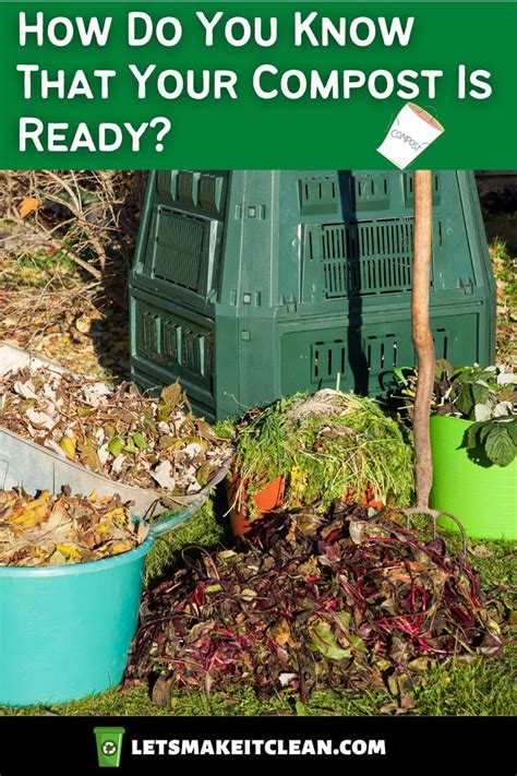 How to know when compost is ready