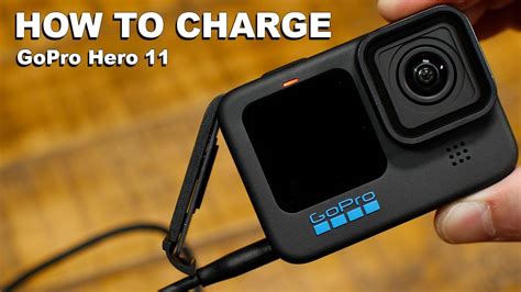 How to know when gopro is charged