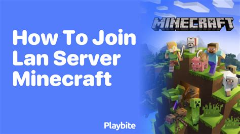 How to lan server minecraft