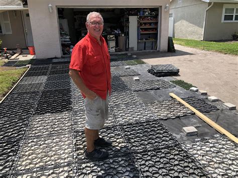 How to lay pavers on dirt. Learn how to install Stomp Stone™ in just a few minutes! Stomp Stone is made of recycled rubber from used car ties diverted from landfill. It is eco-friend... 