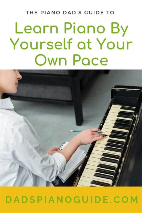 How to learn piano by yourself. You should set aside about 30 minutes to study your notes until you have them down. You can easily acquaint yourself with the notes by getting the range of notes down before learning each note on your keyboard. To help yourself with the range of the notes, you should learn the following notes. C note. D note. 