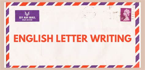How to letter writing in english