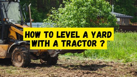 How to level a yard with a tractor. .  <a href=https://support.givewit...