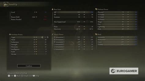 How to level up in Elden Ring and best stats to level first 
