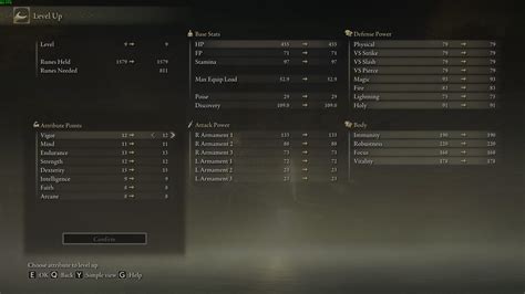 How to level up in elden ring. Physical Defense can be increased by leveling up Rune Level and Strength. Related Equipment & Items in Elden Ring for Physical Defense ... Absorption soft caps at 30%, and has a second, harder cap at 50%. This means that the easiest way to reduce damage in Elden Ring is to just passively level up … 