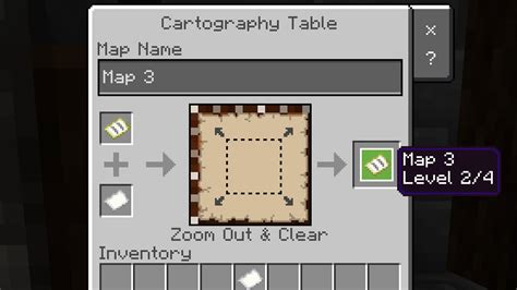 How to level up minecraft map