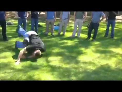 How to lift off the ground unconscious man - YouTube