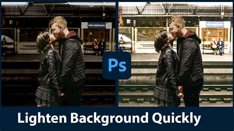 How to lighten background in photo