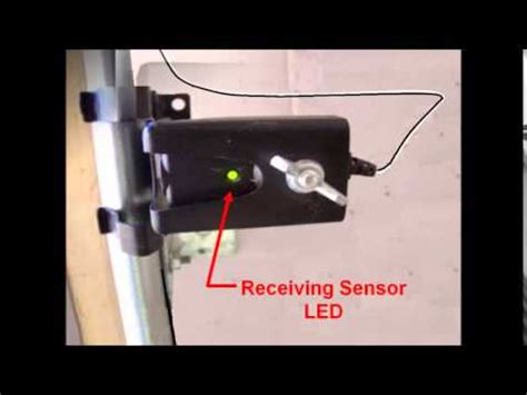 How to line up garage door sensors. Sensor Blinking Red: If these lights are blinking red when you try to close your door, you likely have poorly aligned garage door sensors. Green lights would mean your sensors are working properly, so red or no light on the garage door sensor must be checked immediately. You may have a problem with your … 