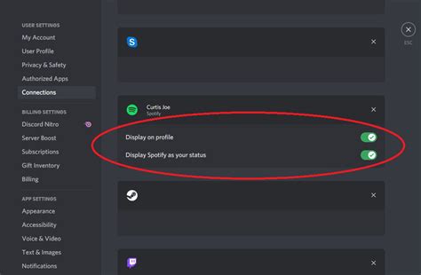 How to link your spotify to discord