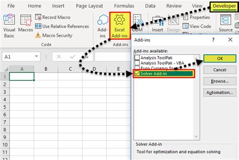 How to load Solver addin in Excel if it is not showing
