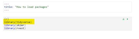 How to load tidyverse in r