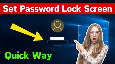 How to lock pc screen with password windows 10.  How to Set Lock Screen...