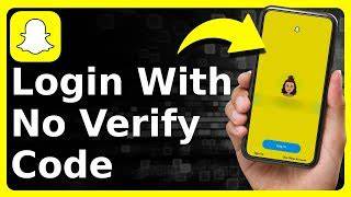 How to log in snapchat without verification code.  Yes, you can login to Snapchat withou...