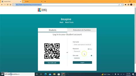 How to login to imagine math Math Strategies