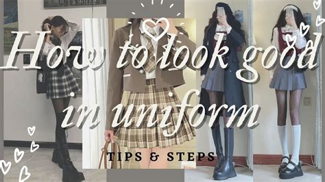 How to look good in work uniform
