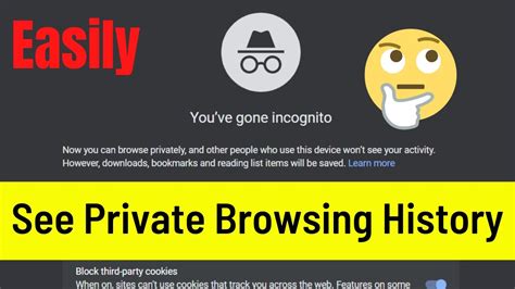 How to look up incognito history. When it comes to browsing the web, privacy is a major concern. Fortunately, Google Chrome offers a feature called an Incognito Window that allows users to browse the web without le... 
