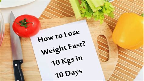 How to loose weight in two days