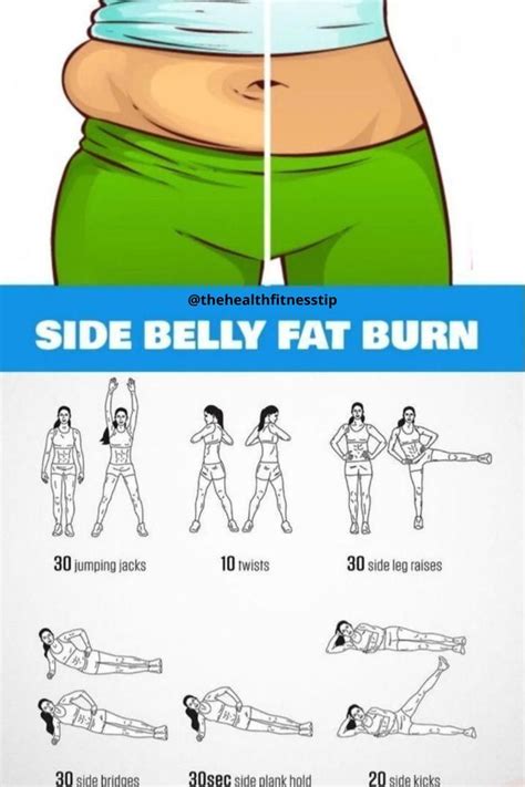 How to lose fat in side stomach