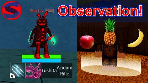 How to lvl up observation haki blox fruits. This video contain 2 various ways on how to max out this haki called observation or otherwise known as ken haki and the 2 ways to max out this haki are the a... 