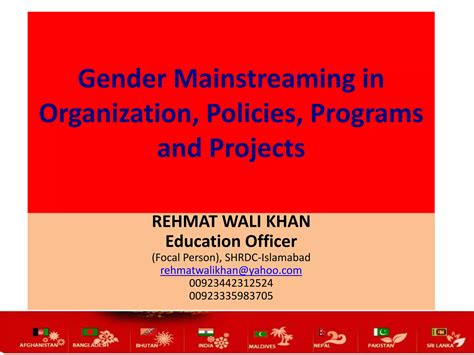 How to mainstream gender in an organisation
