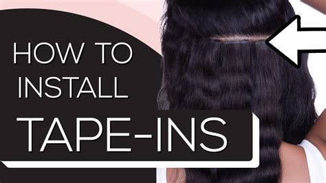 How to maintain tape in extensions