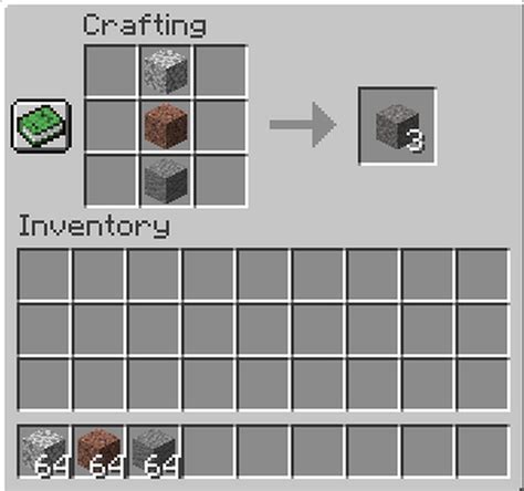 How to make Gravel in Minecraft