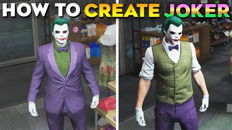 How to make Joker in GTA 5 Playbite.
