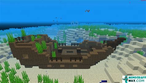 How to make Sunken ship in Minecraft