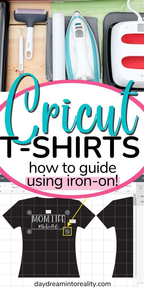 How to make TShirts with your Cricut Using Iron On