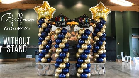 How to make a Balloon Tower/Column without a stand DIY friendly