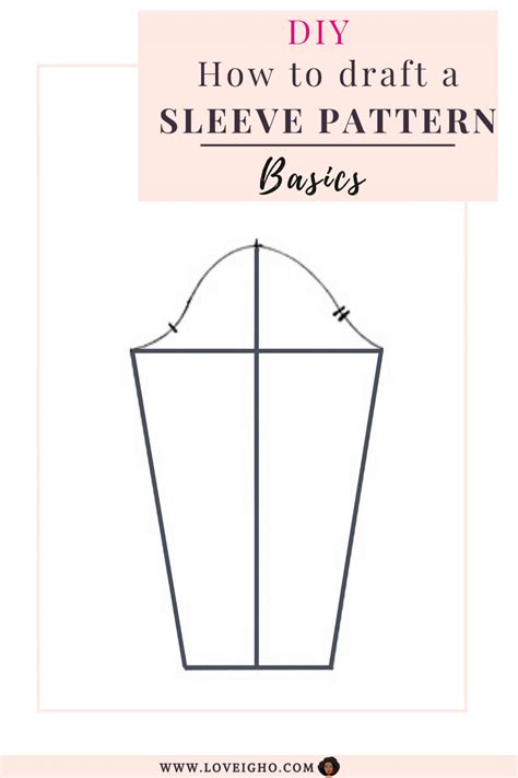 How to make a Basic Sleeve Pattern Beginners Guide Igho & Me