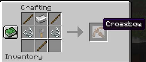 How to make a Crossbow in Minecraft Step by Step Guide