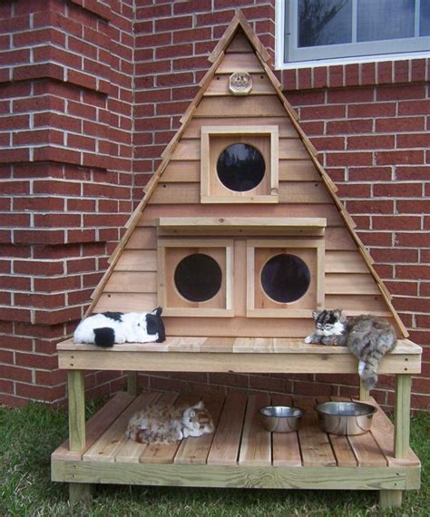 How to make a DIY Outdoor Cat House Incredible Planet