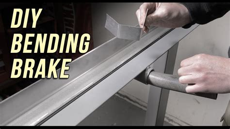 How to make a DIY Sheet Metal Bending Brake YouTube